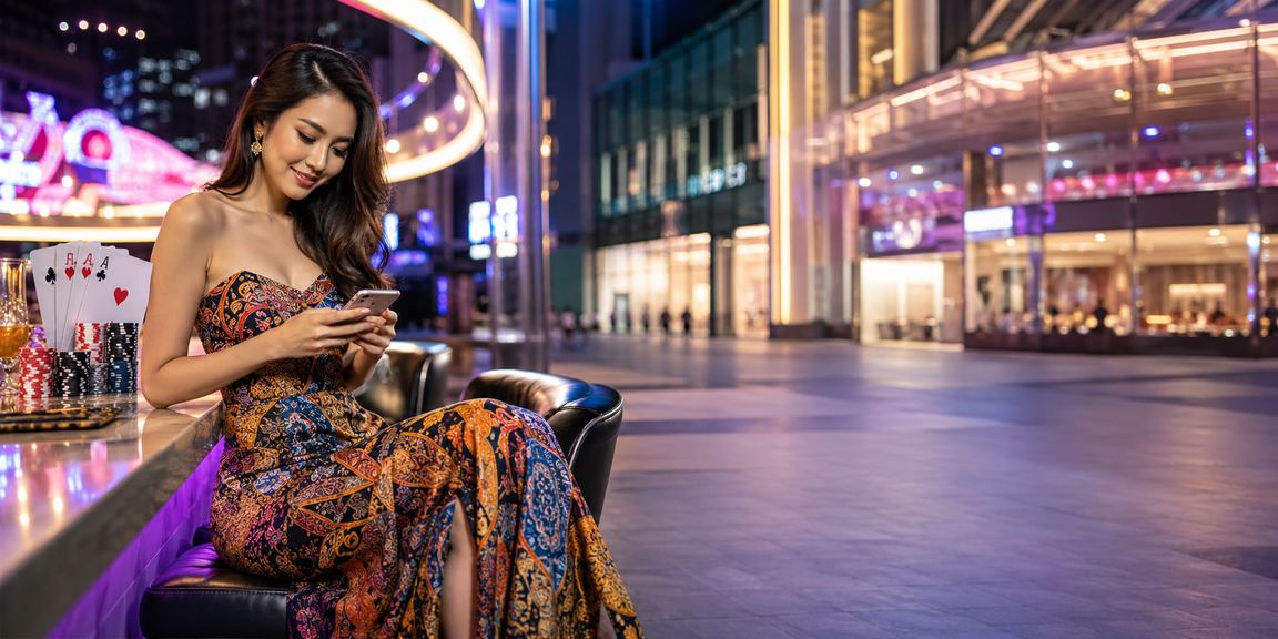Sesi poker tempatan Kuala Lumpur dengan gaya budaya batik